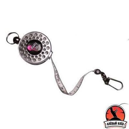 Ретривер с рулеткой 1метр  (цвет:серебро)