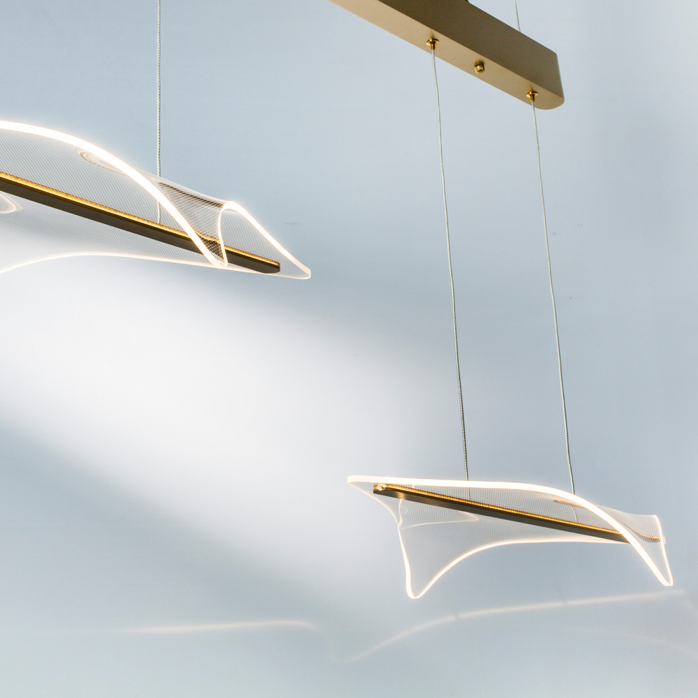 731323 Люстра VARESE 35W LED 3628LM 360G ЗОЛОТО 3000K