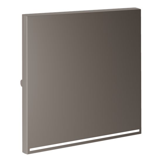 Клавиша для выключателя/переключателя одноклавишного с подсветкой, S70 (капучино)