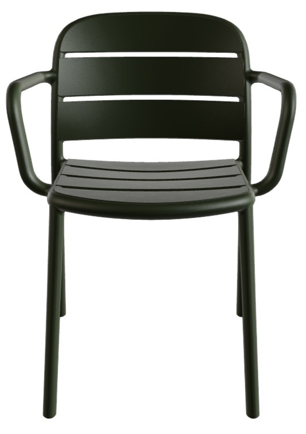 Кресло пластиковое Papatya Beykoz-K, кипарисовый