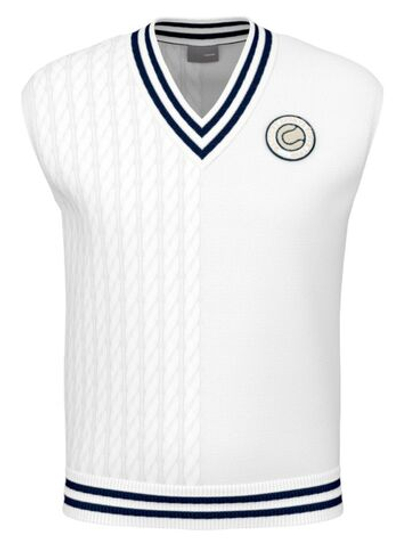 Женская теннисная жилетка Head Performance Capsule Pullunder - White
