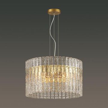 4938/6 HALL ODL22 541 матов.золотой/прозрачныйстекло Люстра E14 6*40W MERKALE