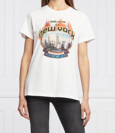 футболка numana Pinko - белый(1N13ES Y5QB)