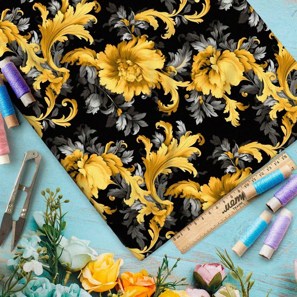 Ткань премиум флис эффектный шелк