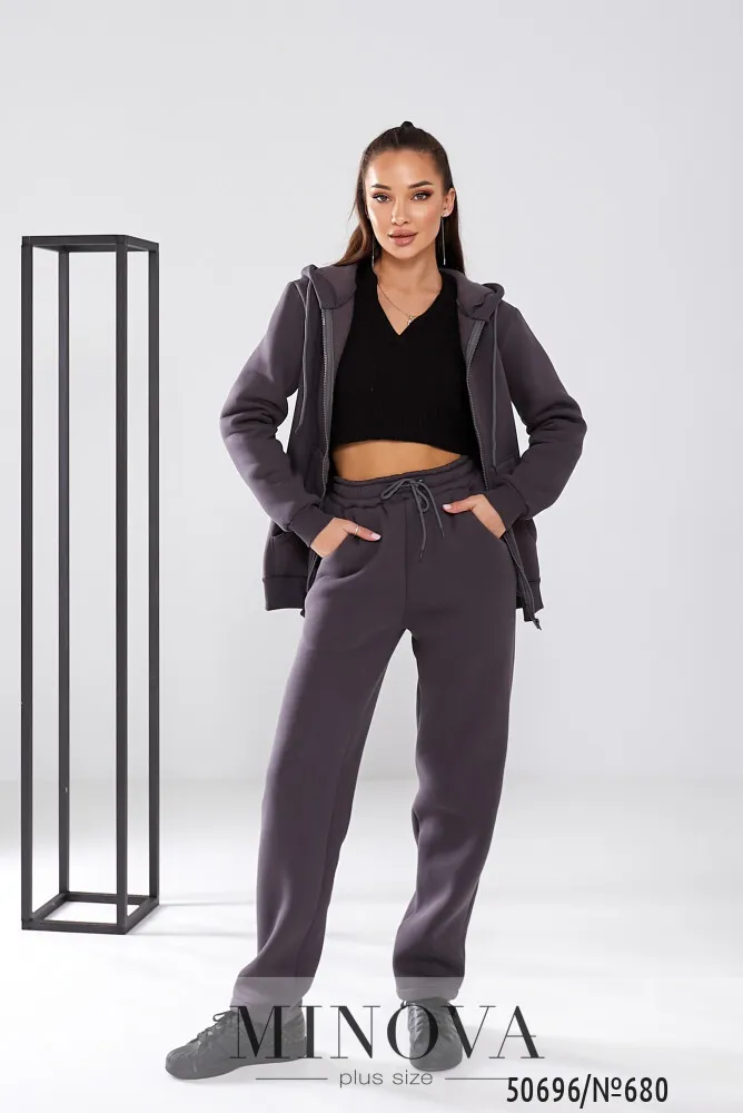 Костюм 680-темно-серый Minova
