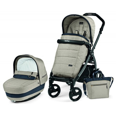 Детская коляска Peg-Perego Book 51 S Elite Modular 2 в 1 (Светло-серый)