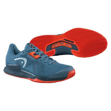 Мужские кроссовки теннисные Head Sprint Pro 3.5 Clay Men - bluestone/orange