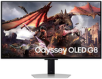 Монитор 31.5" Samsung LS32DG800SIXCI серебристый