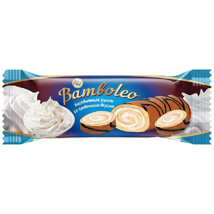 Рулет Bamboleo со сливочным вкусом 145 гр