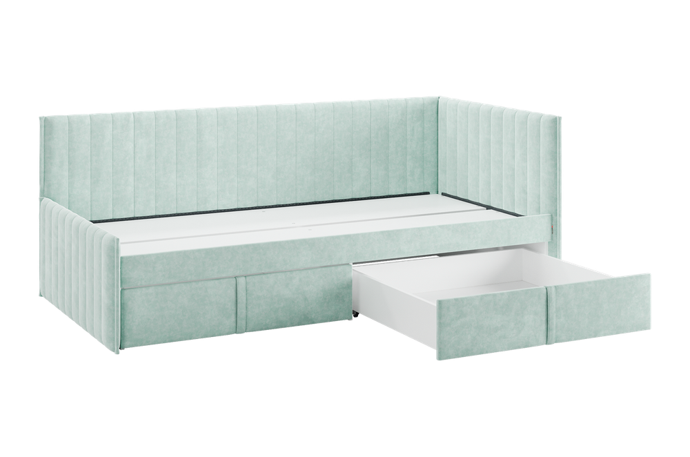 Кровать тахта с ящиком Твикс 900*2000 (велюр) МФ Мебельсон, г. Ижевск