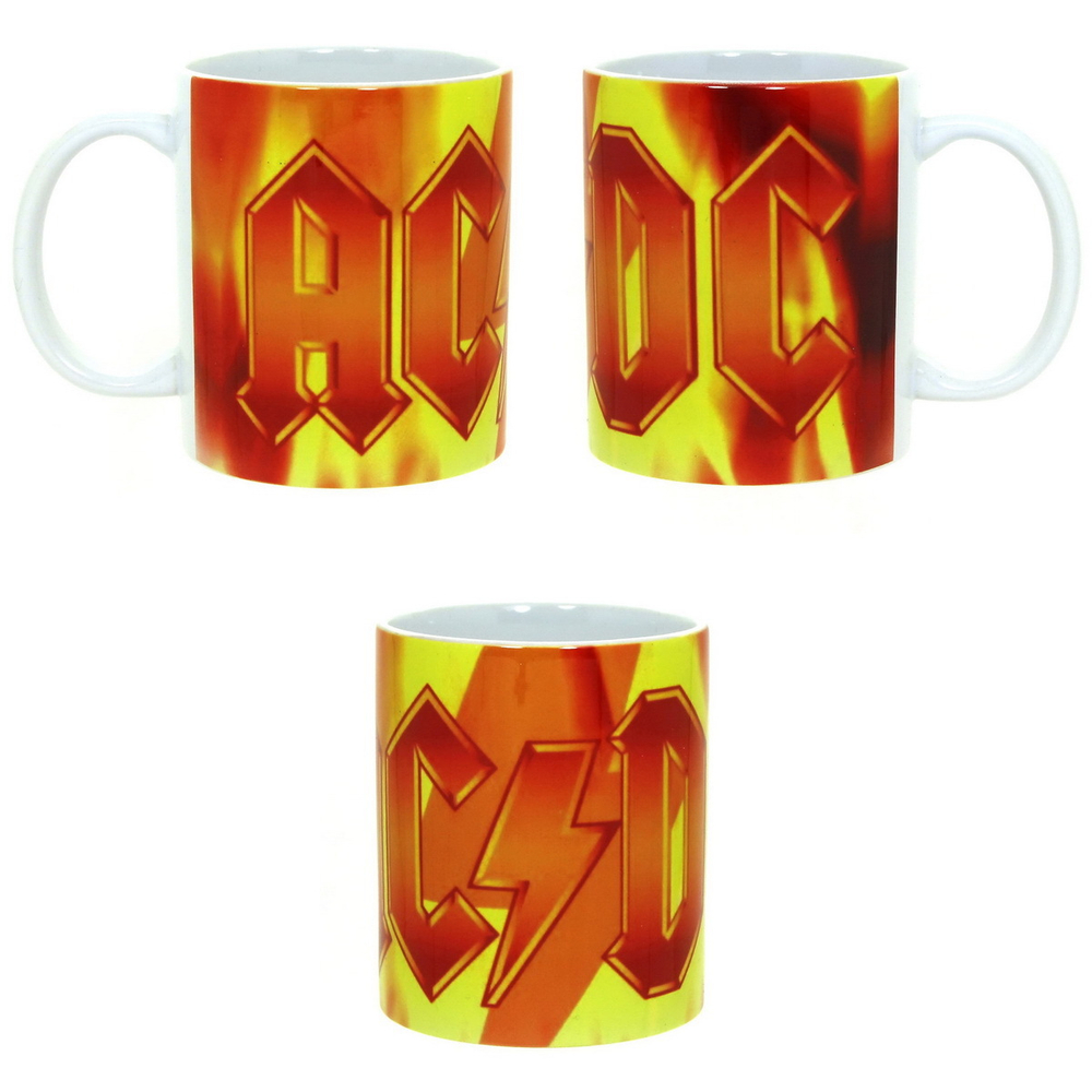 Кружка керамическая AC/DC