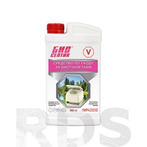 Биосептик V Средство по уходу за биотуалетами 1 л
