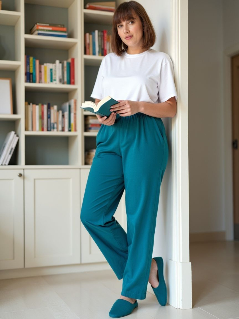 Брюки домашние Изумруд