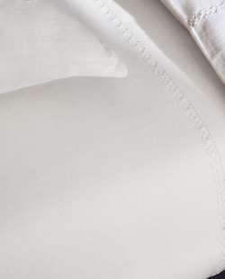 Простыня Zara Home хлопок, лён 100%, однотонный, 5190/089
