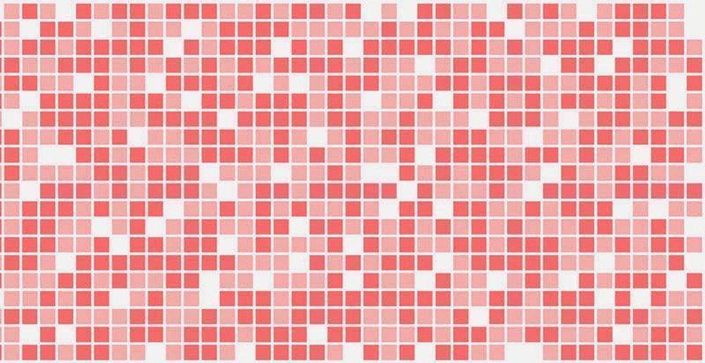 ПВХ панель Мозаика Розовая