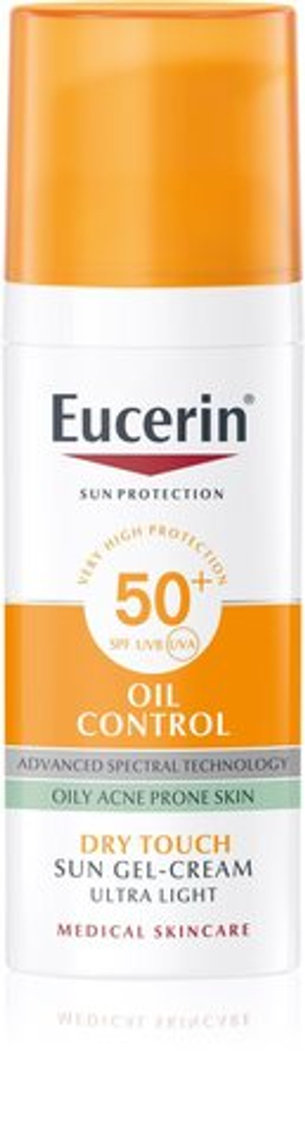 Eucerin Sun Oil Control - кремовый защитный гель для лица SPF 50+ /   50  ml  / GTIN 4005800119507