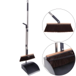 Набор для уборки, щетка для пола с совком «Disco» серый 1103