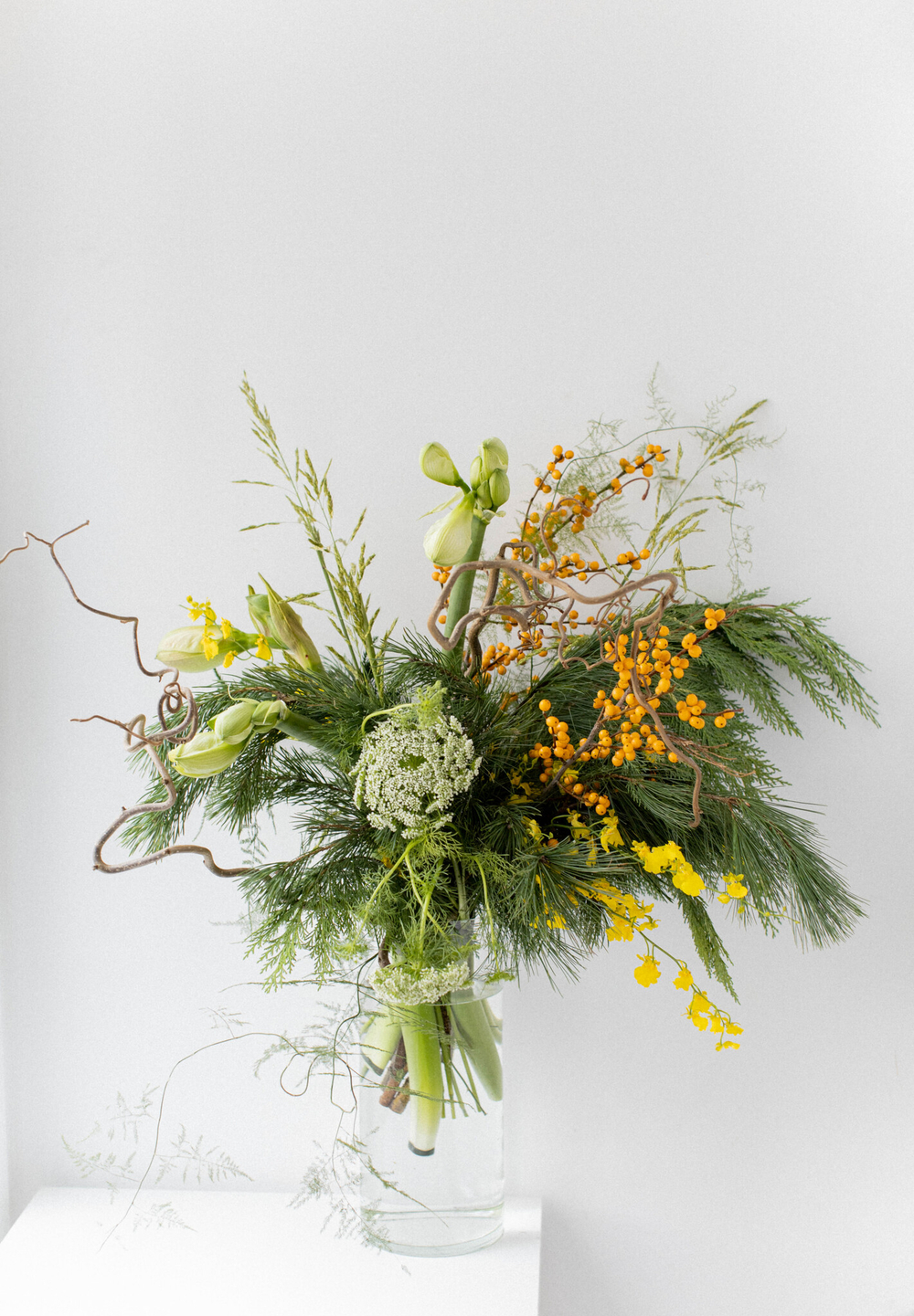 Зимний букет “green dragon”