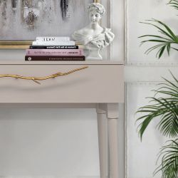 Консоль Арт Колор matte Стайл Голд Серый агат матовый