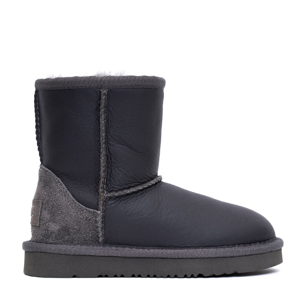 Ugg Kids Classic Short Metallic "Grey”