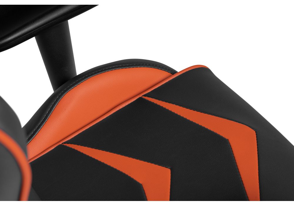 Компьютерное кресло Racer черное / оранжевое