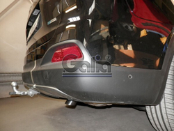 Фаркоп оцинкованный Galia H091C для Hyundai Santa Fe 2012-2018, Kia Sorento 2012-2015, 2015-(паспорт и сертификат в комплекте)(без электрики)