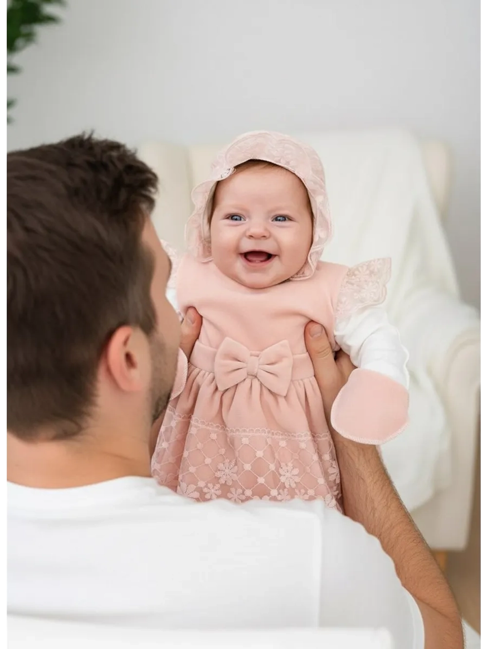 Платье для новорожденных девочек