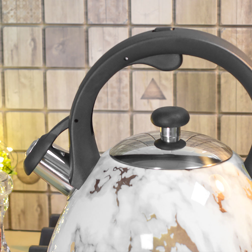 Чайник 3л нерж "Fanhoff" (95802)