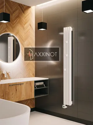 Axxinot Cardea VE - вертикальный электрический трубчатый радиатор высотой 1000 мм