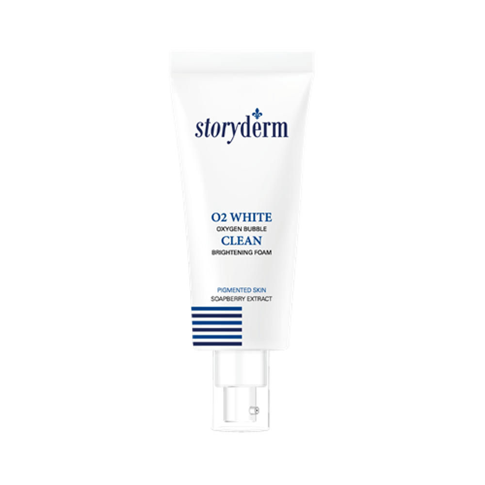 STORYDERM Очищающая кислородная маска-пенка O2 Ecocell White Clean