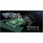 Смартфон Tecno Pova 6 8/256GB, Android 14, 120Гц, 6.8", Full HD, AMOLED, Meteorite Grey