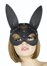 Маска кролика с длинными ушками (Цвет: черный)