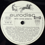 Сборник - Ewig Junge Operette - Вечно молодая оперетта 3LP (Германия)