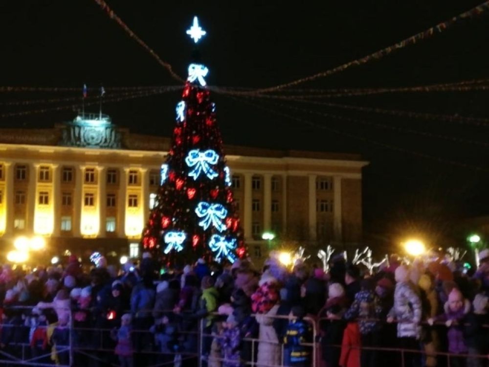 Комплект украшений "Рождественская" на уличную елку