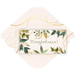 Конверт для денег стандарт «Поздравляем - Листья»