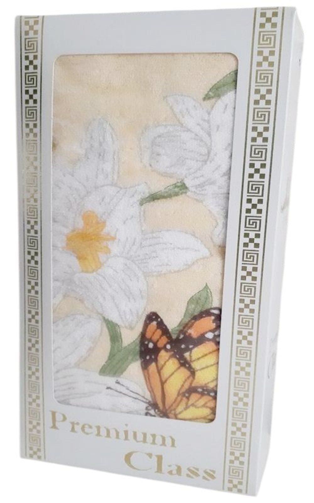 Полотенце махровое в подарочной упаковке, 100% хлопок, Китай.