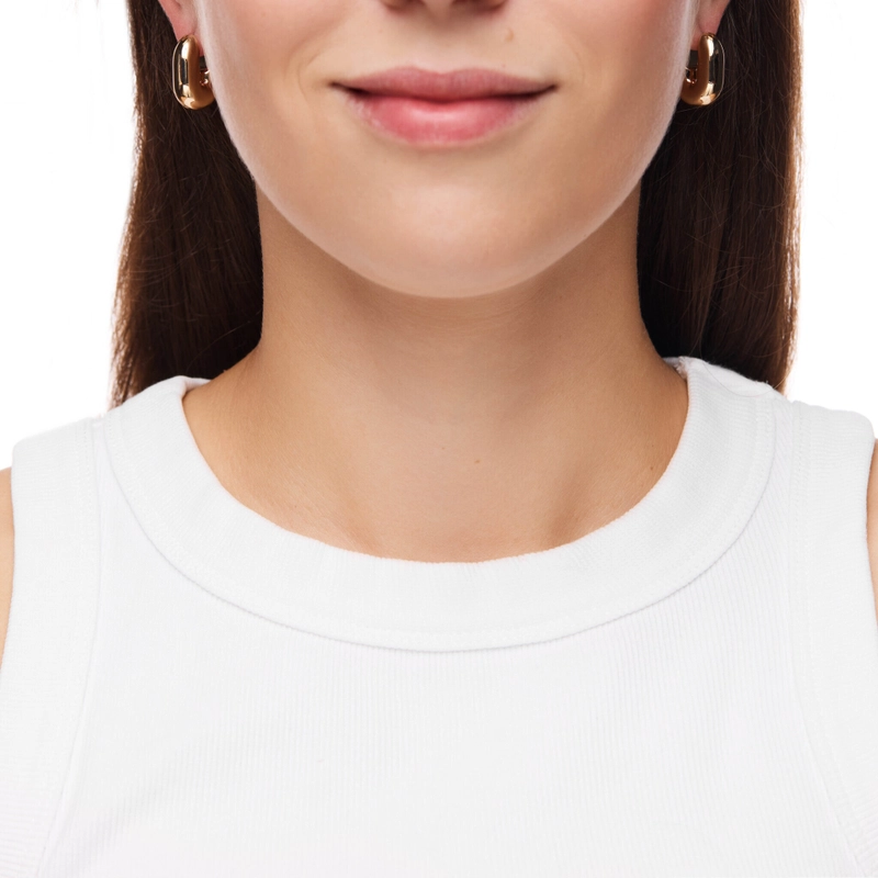 Серьги Пышное Звено – Золото