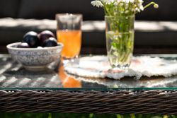 "Прованс" лаунж-зона плетеная из искусственного ротанга, цвет коричневый