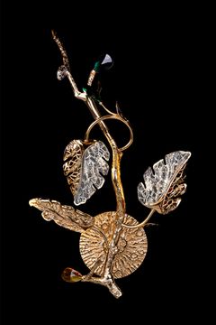 Бра LED 12W 3000К LE3037/1W GD золото Olivia Leon