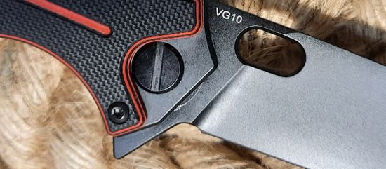 Нож НОКС Майор сталь VG10 Black (328-737406) - юбилейный "80 лет Победы!"