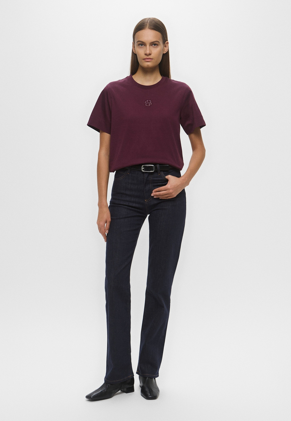 Футболка женская BOSS Elpha_Placed3