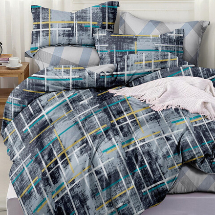 Комплект постельного белья "ВЛ. 2234", поплин, 100% хлопок, Россия.