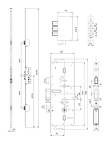 Sanyo D701 Usmart Автоматический умный замок с ручкой-штангой