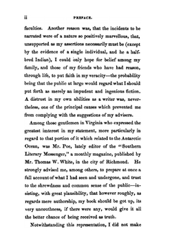 The narrative of Arthur Gordon Pym. Of Nantucket, North America | Edgar Allan Poe