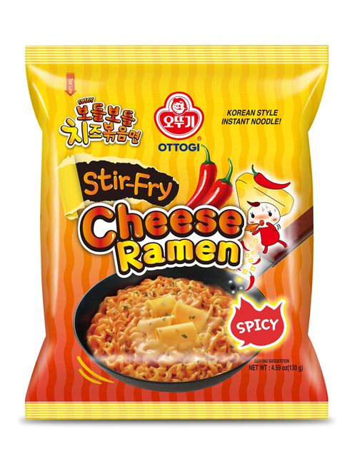 Лапша Ottogi Stir Fry Cheese Ramen Spicy 130 г