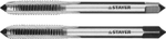 STAYER M6 х 1, 2 шт, комплект метчиков (28025-06-1.0-H2)
