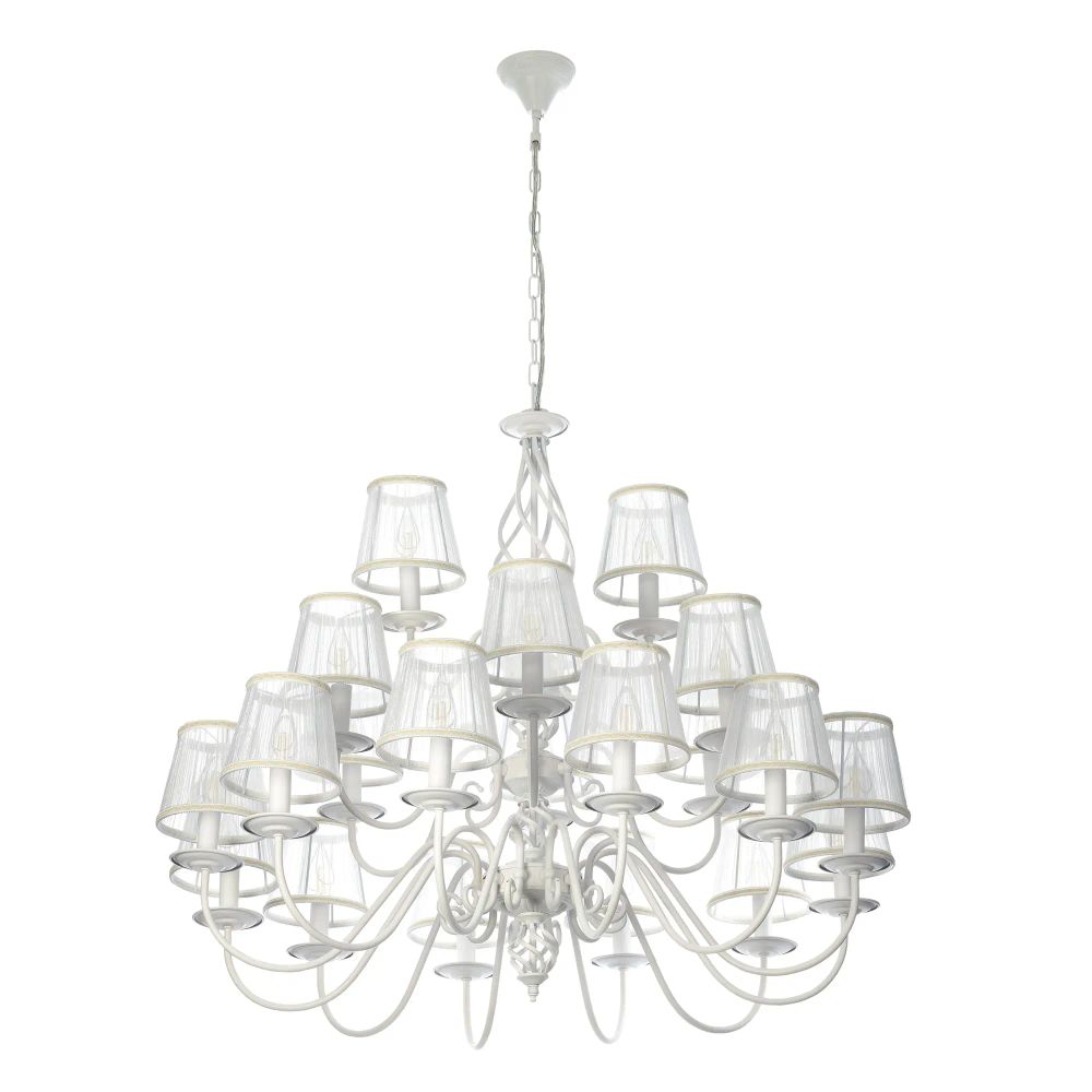 Citilux Ровена CL427250 Люстра с абажурами Белая