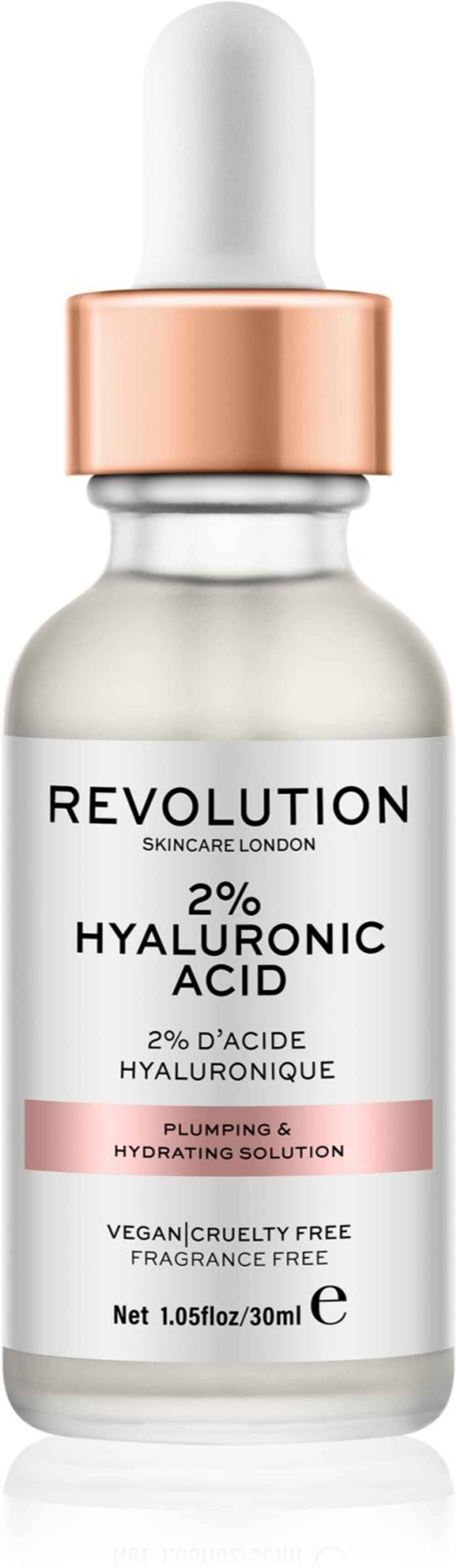 Revolution Skincare Hyaluronic Acid 2% - увлажняющая сыворотка /   30  ml  / GTIN 5057566103787