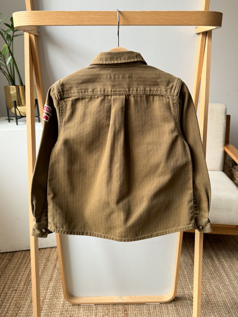 Хлопковая рубашка Bonpoint, 116