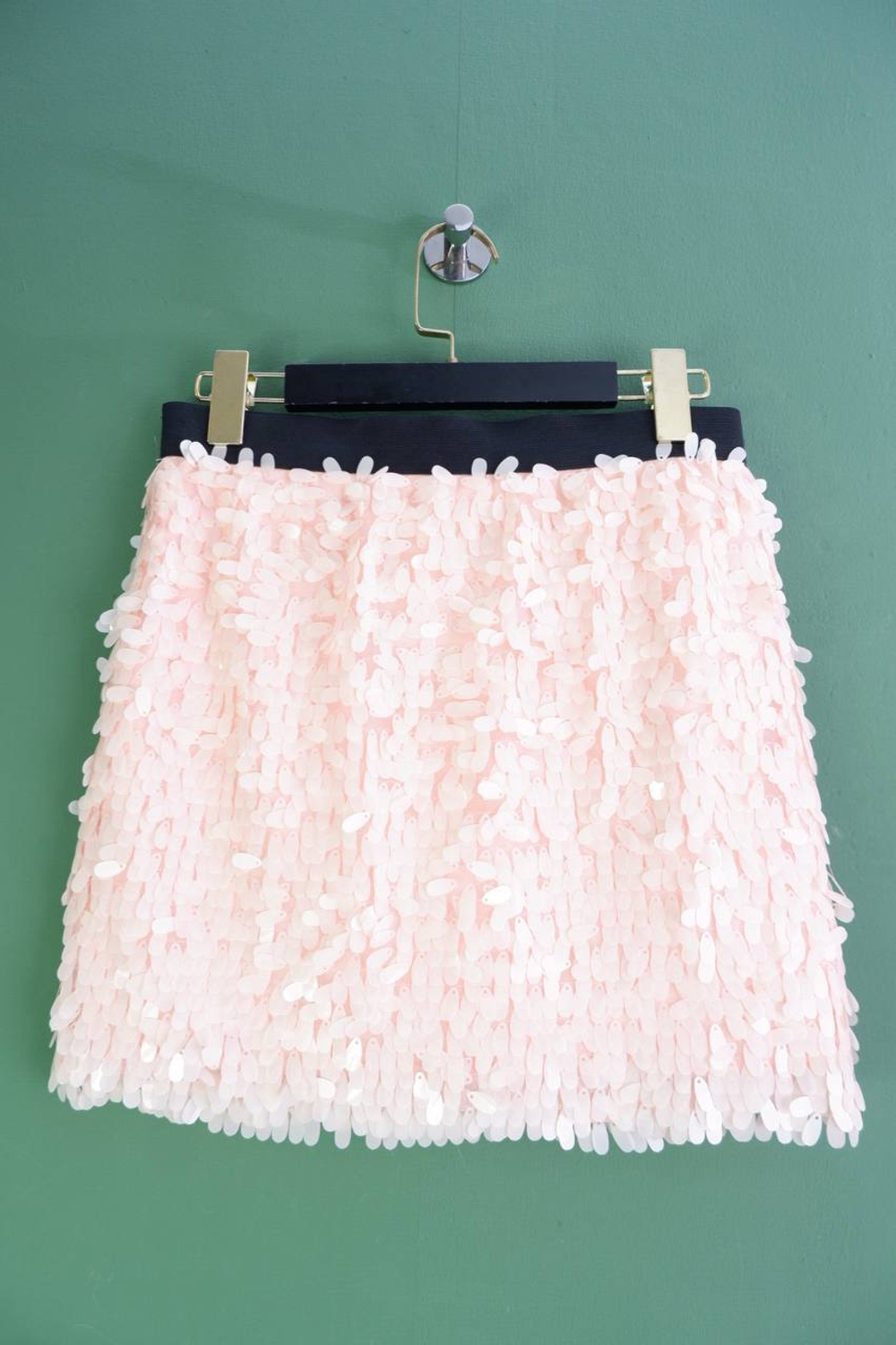 Юбка Candie's для вечеринок, вся в пайетках, маркировка S, визуально на 42-44 размер